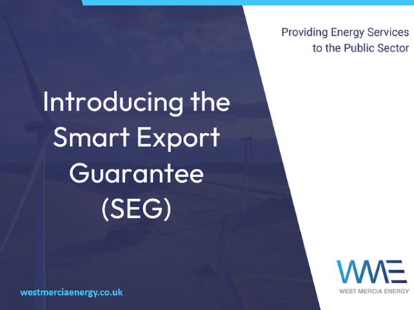 Introducing WME’s New Smart Export Guarantee (SEG) Rate | West Mercia ...