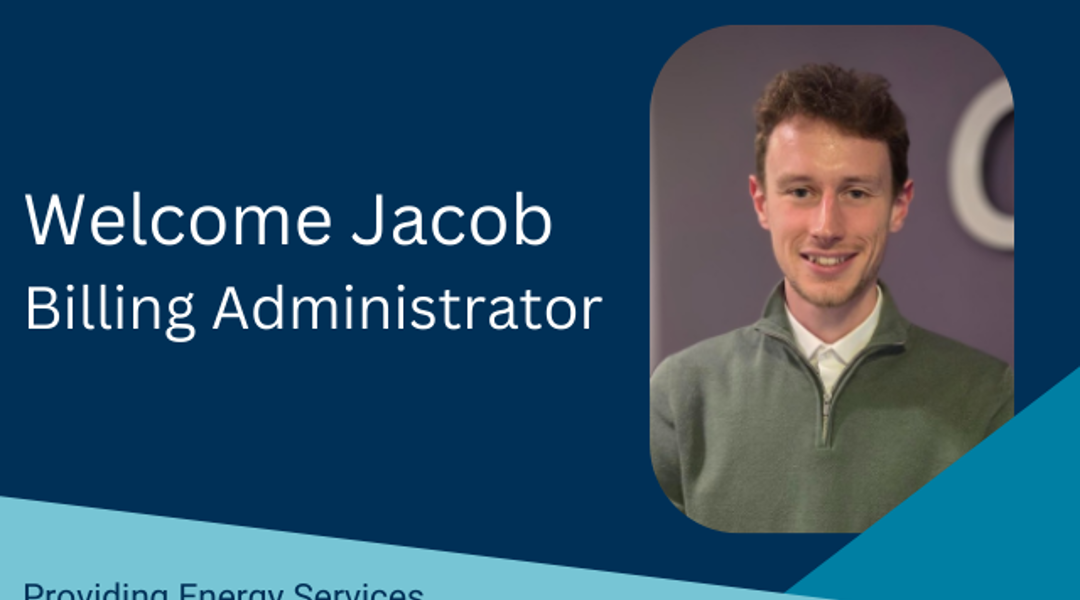 WME Welcome Jacob to the team | West Mercia Energy
