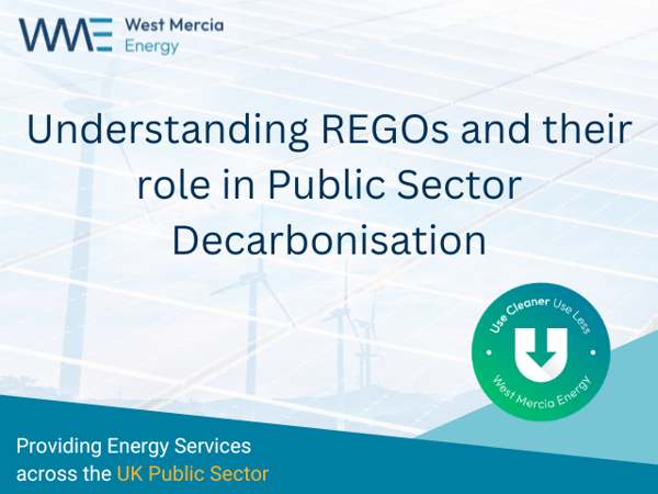 Understanding REGOs and their role in Public Sector Decarbonisation